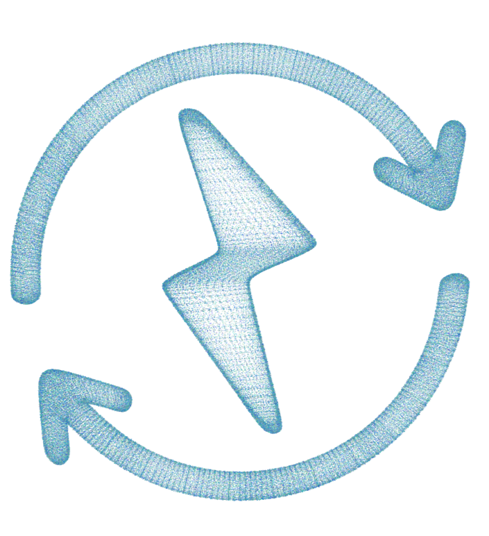 Energy pillar icon